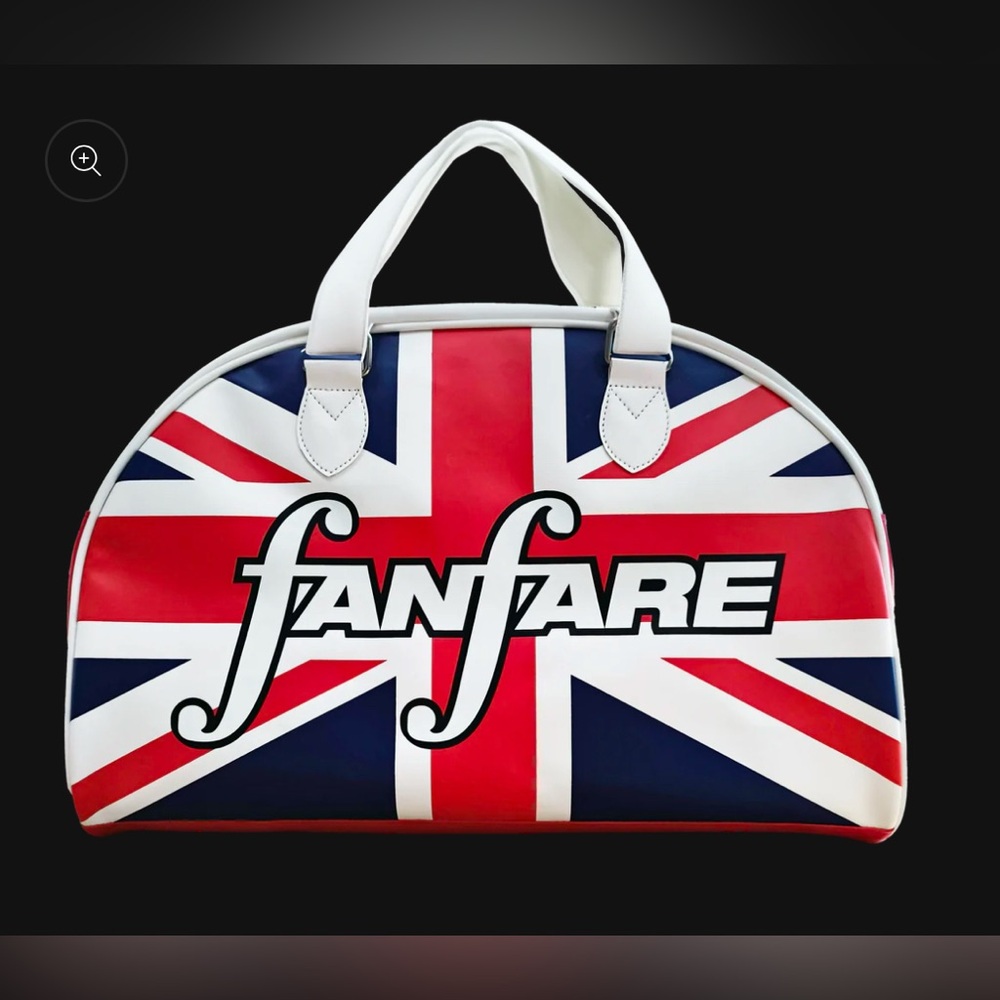 NEW DORIAN ELECTRA FANFARE Union Jack Handbag Purse Tote Travel Overnight duffel